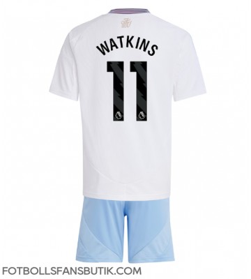 Aston Villa Ollie Watkins #11 Replika Bortatröja Barn 2024-25 Kortärmad (+ Korta byxor)